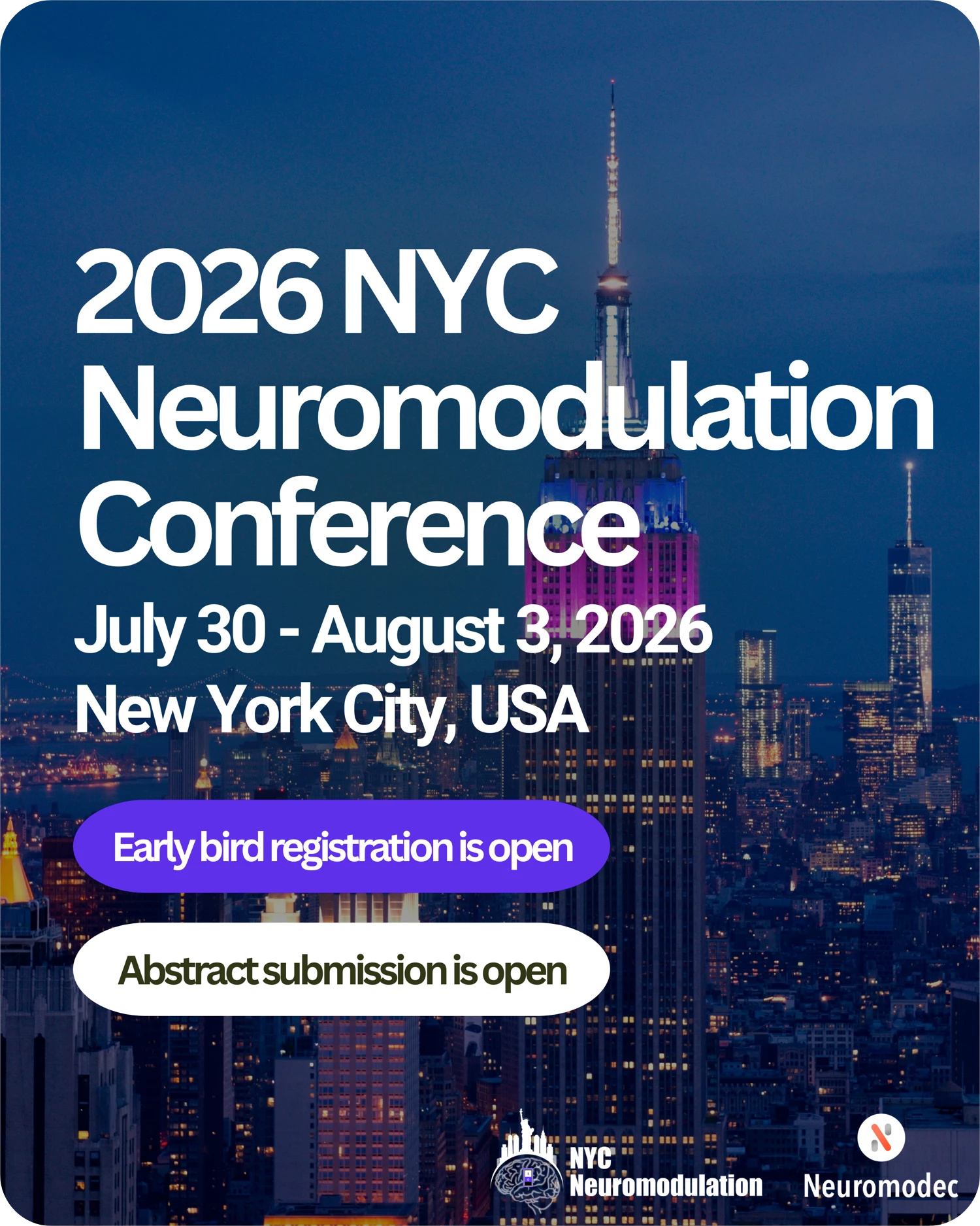 NYC Neuromodulation Conference 2024