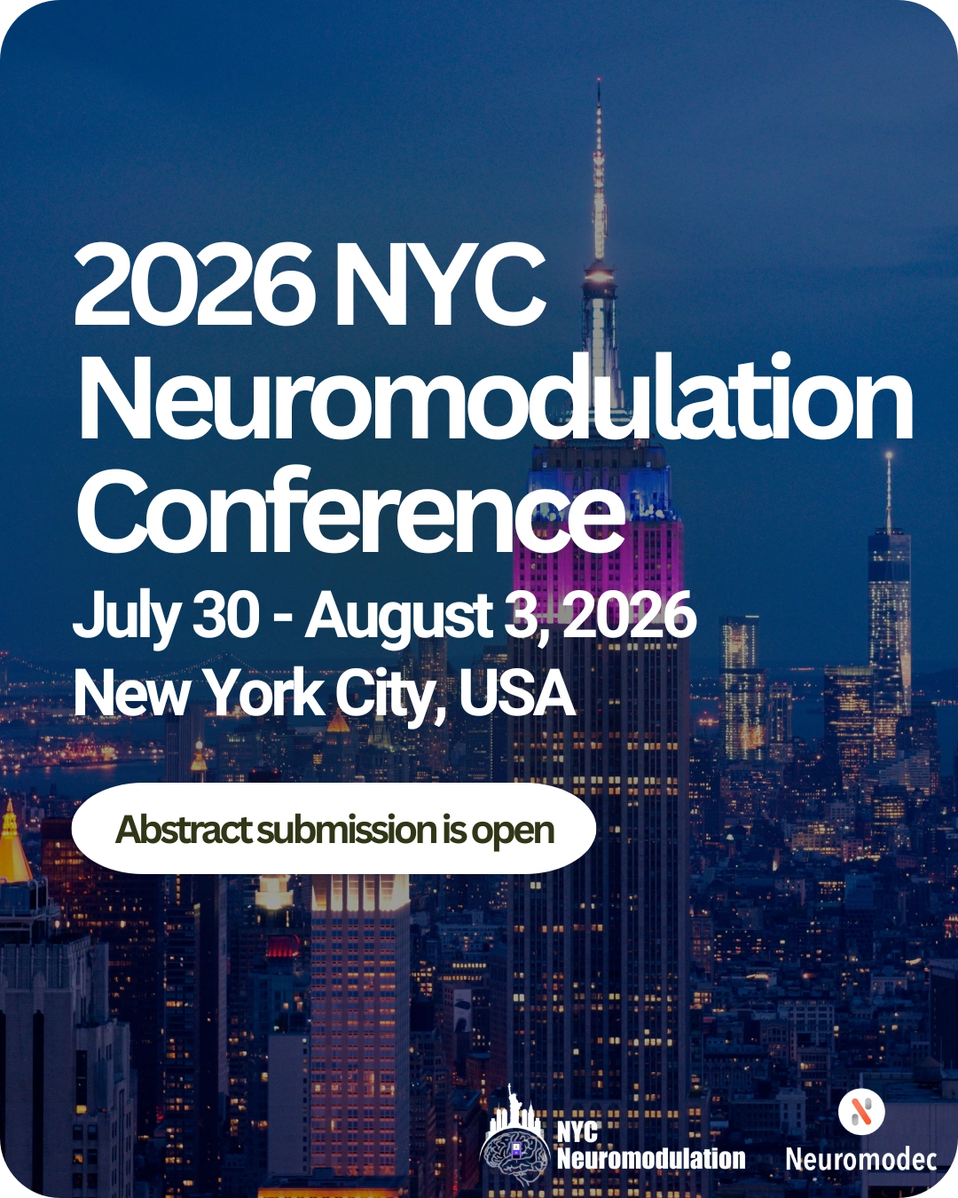 NYC Neuromodulation Conference 2026