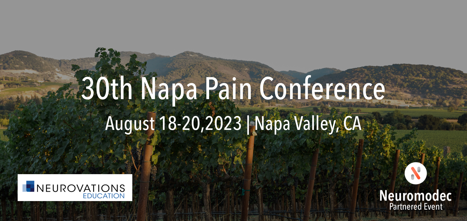 30th Napa Pain Conference