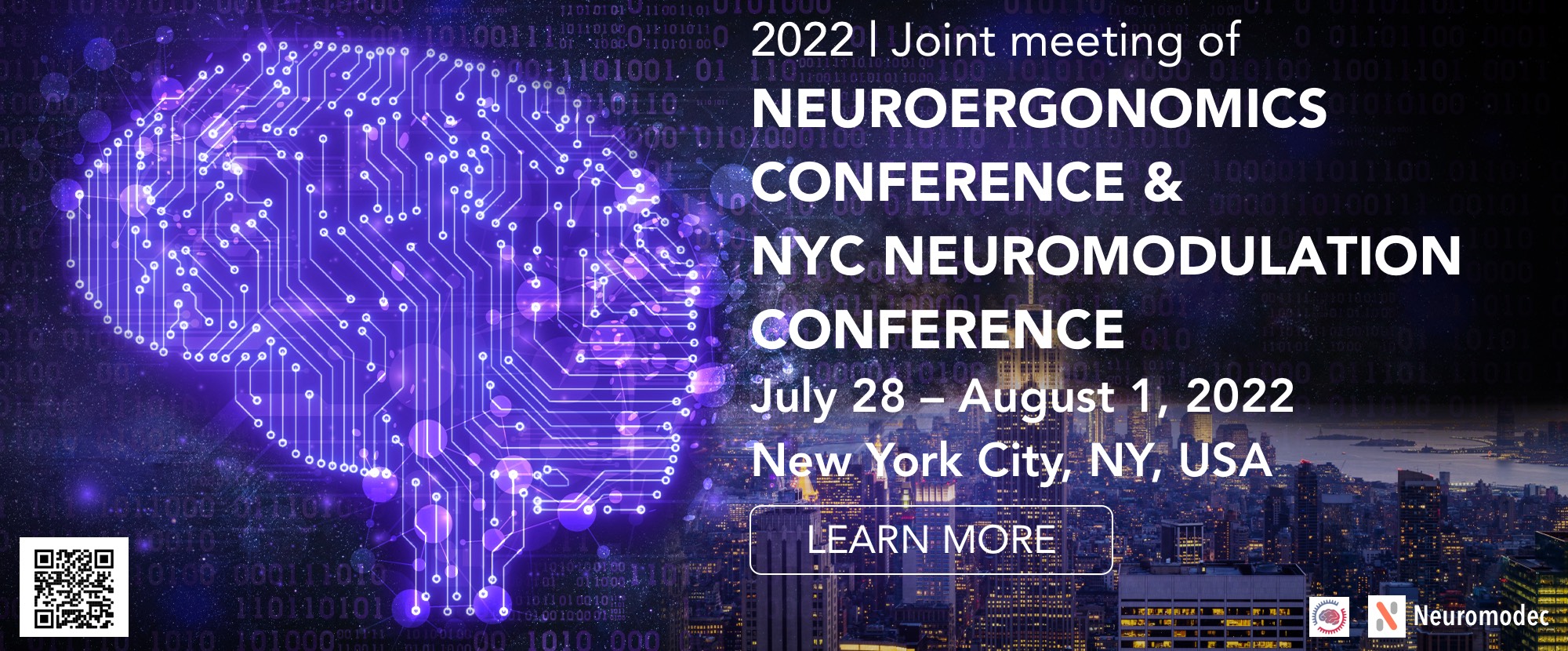 Neuroergonomics Conference & NYC Neuromodulation Conference